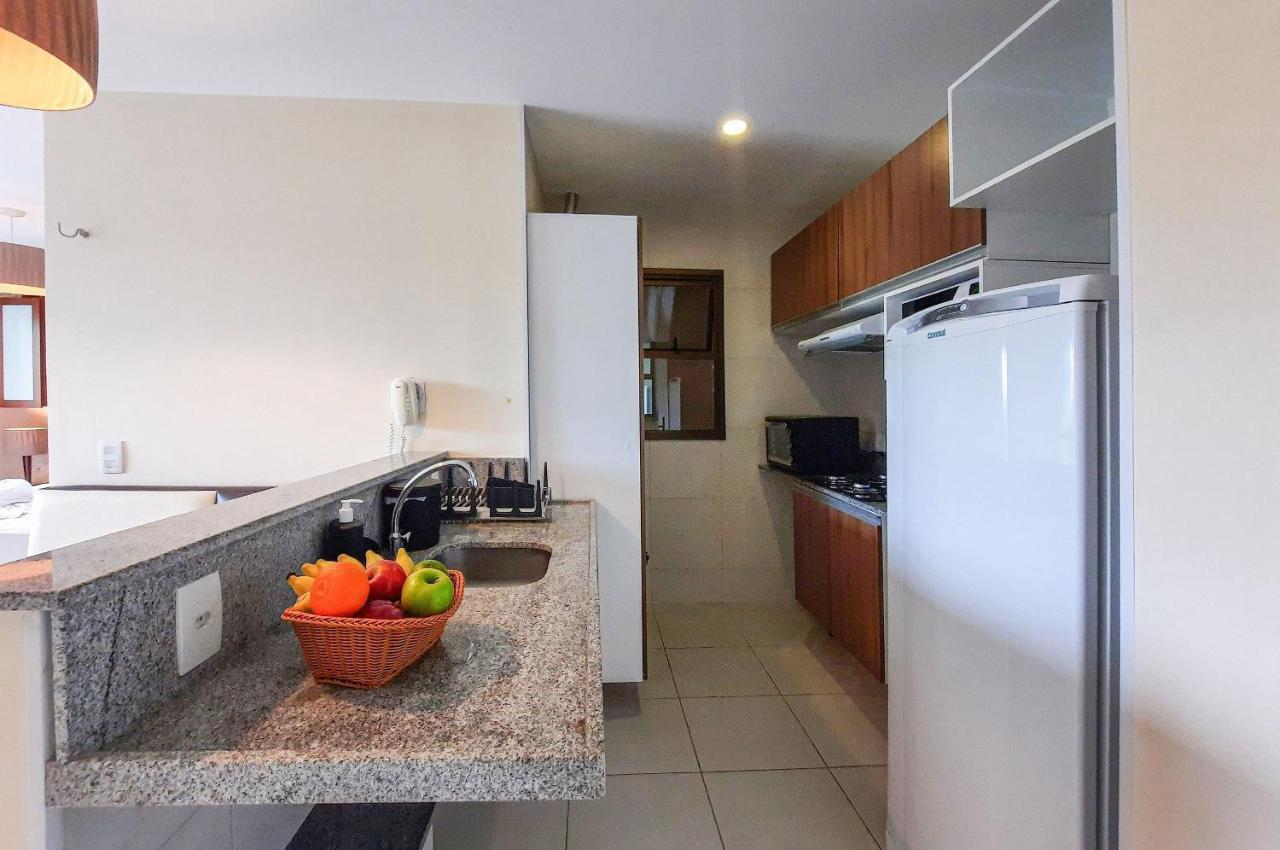 Flat Nascente, Proximo Saida Praia, 4 Pessoas, Wifi Top, Cozinha, Condominio Completo Com Piscina, Academia, Restaurante, Jacuzzi, Sauna - Vg Sun 컴부코 외부 사진
